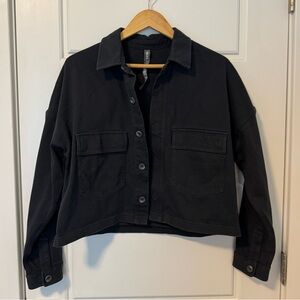 Vuori cropped shirt jacket